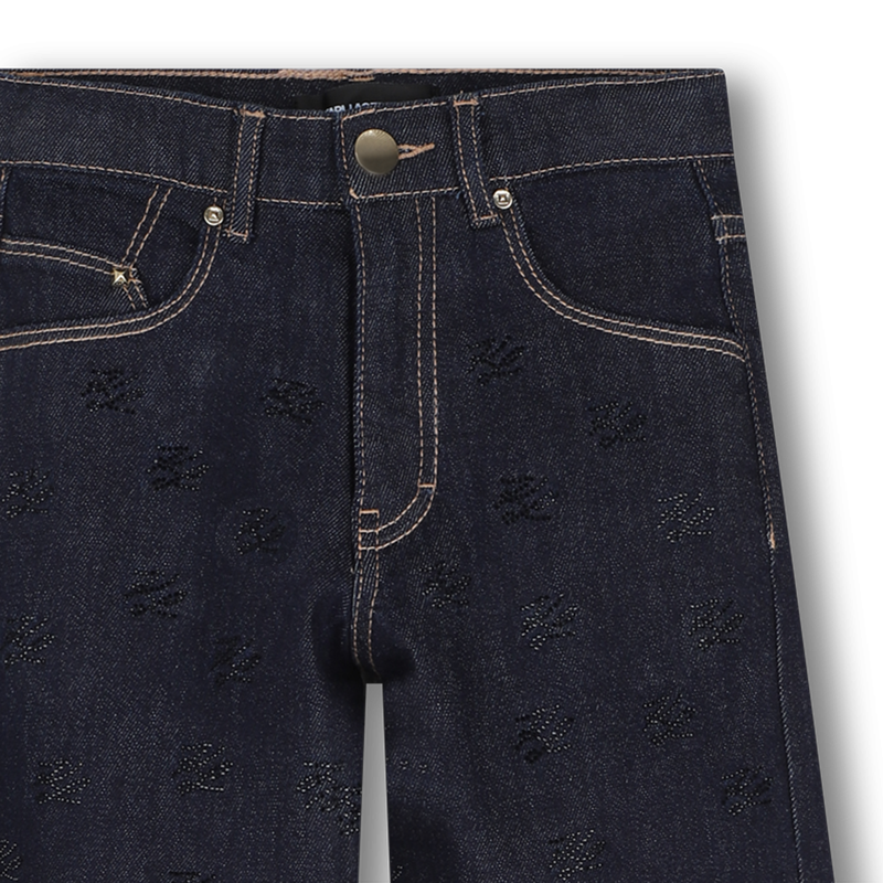 Pantal&oacute;n de denim KARL LAGERFELD KIDS 
                        NI&Ntilde;A