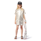 Vestido de aspecto metalizado ZADIG VOLTAIRE 
                    NI&Ntilde;A