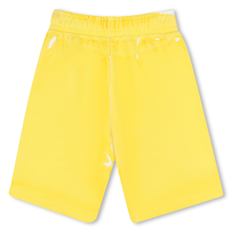 Bermudas de mulet&oacute;n bordadas MARC JACOBS 
                        UNISEXO