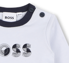 Conjunto de mono, peto y gorro BOSS 
                    NI&Ntilde;O
