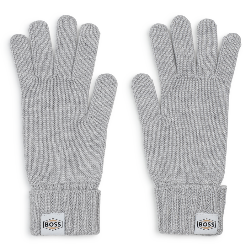 Conjunto de gorro y guantes BOSS 
                        NI&Ntilde;O