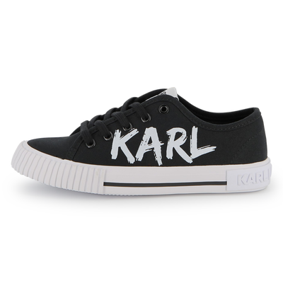 ZAPATILLAS CON CORDONES KARL LARGERFELD KIDS NI&Ntilde;O