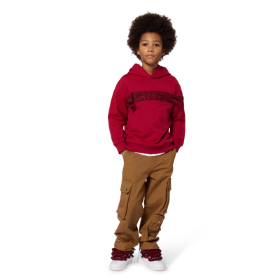 Pantal&oacute;n estampado bordado con logo pa LANVIN NI&Ntilde;O