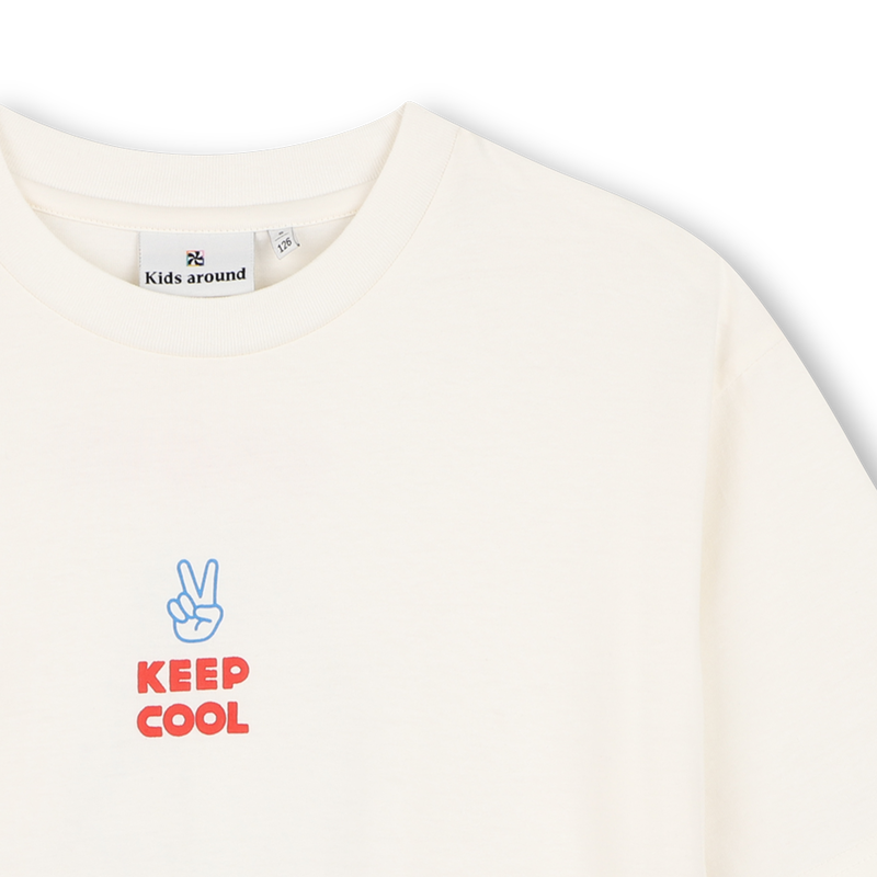 Camiseta de mangas cortas KIDS AROUND 
                        NI&Ntilde;O