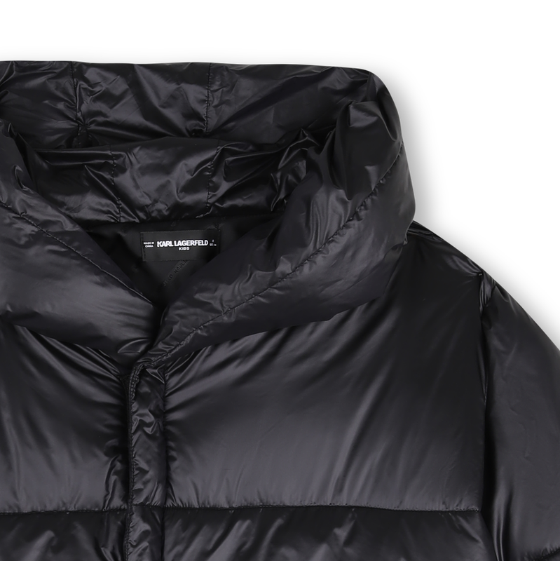 Chaqueta larga acolchada KARL LAGERFELD KIDS 
                        NI&Ntilde;A
