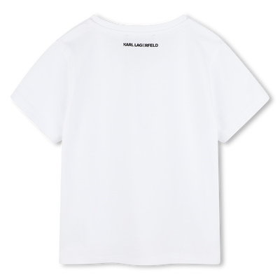 Camiseta con estampados KARL LAGERFELD KIDS NI&Ntilde;A