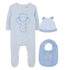 Juego de pijama + gorro + babero KENZO KIDS 
                    UNISEXO