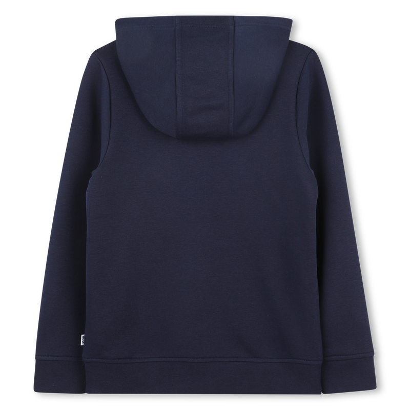 Sudadera cremallera y capucha BOSS 
                        NI&Ntilde;O