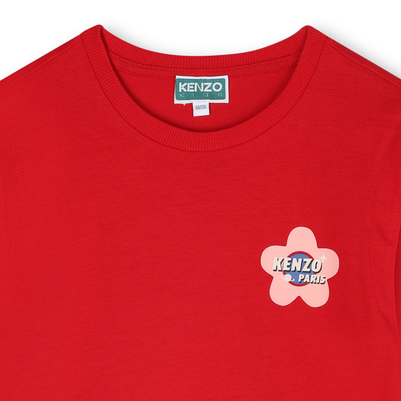 Vestido de manga corta KENZO KIDS 
                        NI&Ntilde;A