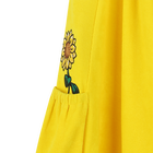 Vestido de rizo con bordados KENZO KIDS 
                    NI&Ntilde;A