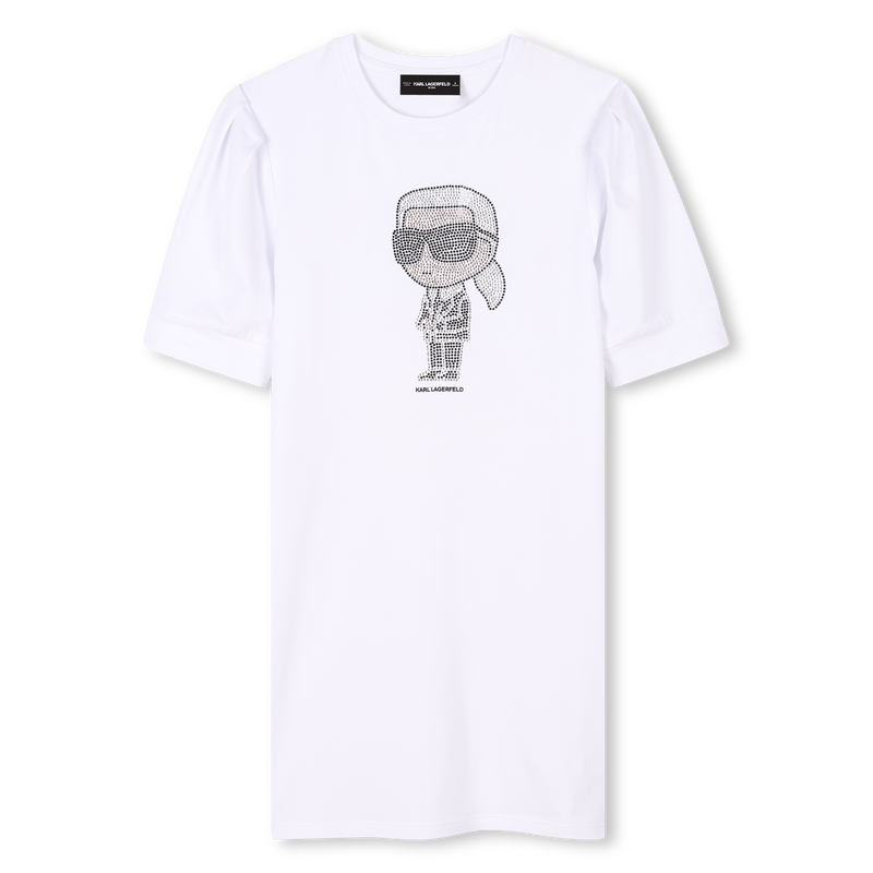 Vestido de manga corta KARL LAGERFELD KIDS 
                        NI&Ntilde;A