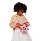Vestido bimaterial BILLIEBLUSH 
                    NI&Ntilde;A