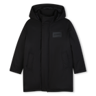 Parka con capucha KARL LAGERFELD KIDS 
                    NI&Ntilde;O