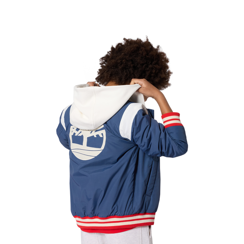 CHAQUETA POLAR CON CAPUCHA TIMBERLAND 
                        NIÑO