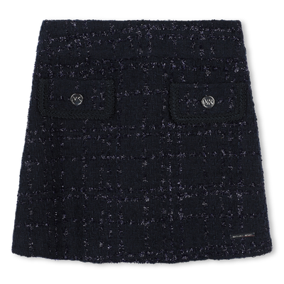 Falda corta de tweed MICHAEL KORS NIÑA