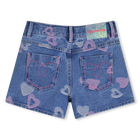 Shorts de mezclilla BILLIEBLUSH 
                    NI&Ntilde;A
