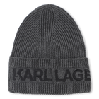 Conjunto de gorro de punto + calentador de cuello KARL LAGERFELD KIDS 
                    NI&Ntilde;O