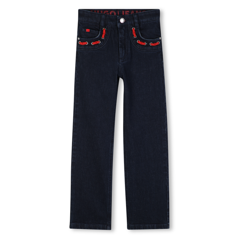 Pantal&oacute;n de denim HUGO 
                        NI&Ntilde;A
