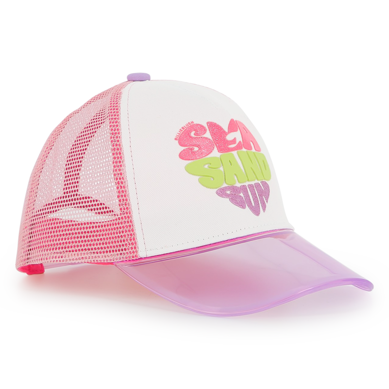 GORRA CON VISERA TRANSPARENTE BILLIEBLUSH 
                        NIÑA