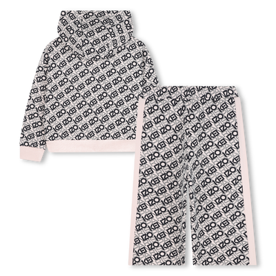 Conjunto de cárdigan y pantalones KENZO KIDS NIÑA