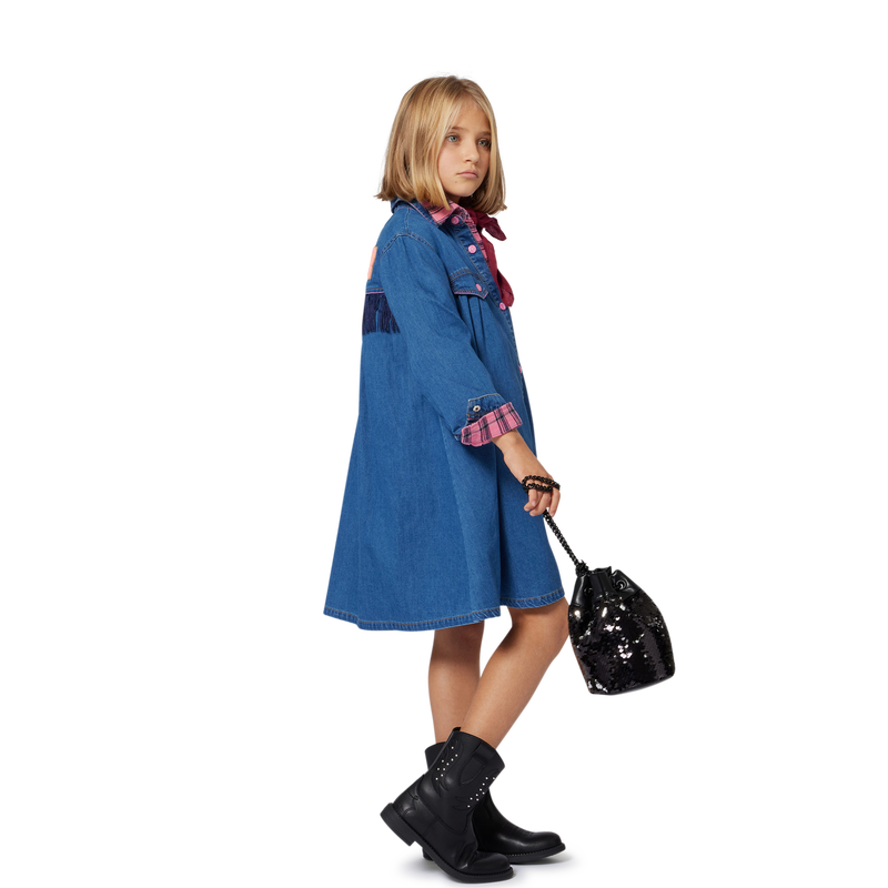 Camisa a cuadros HUGO 
                        NI&Ntilde;A