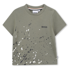 Camiseta de manga larga BOSS 
                    NI&Ntilde;O