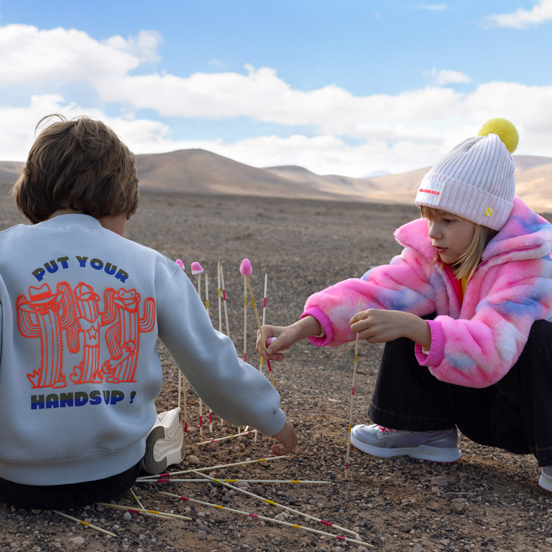 Sudadera de forro polar BILLIEBLUSH 
                        NI&Ntilde;O