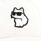 Gorra ajustable de algod&oacute;n KARL LAGERFELD KIDS 
                    NI&Ntilde;A