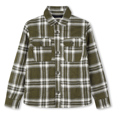 Camisa acolchada de algod&oacute;n ZADIG & VOLTAIRE NI&Ntilde;O
