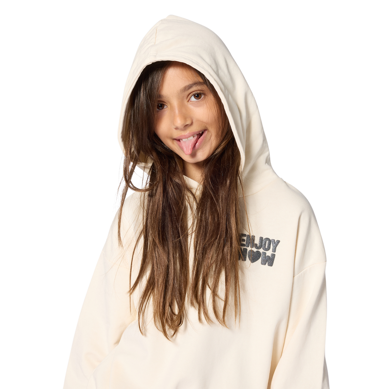 SUDADERA CON CAPUCHA BILLIEBLUSH 
                        NI&Ntilde;A