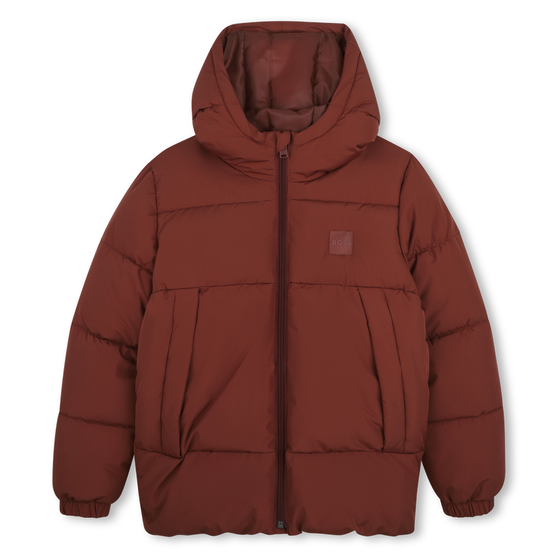 Chaqueta acolchada con capucha BOSS 
                        NI&Ntilde;O