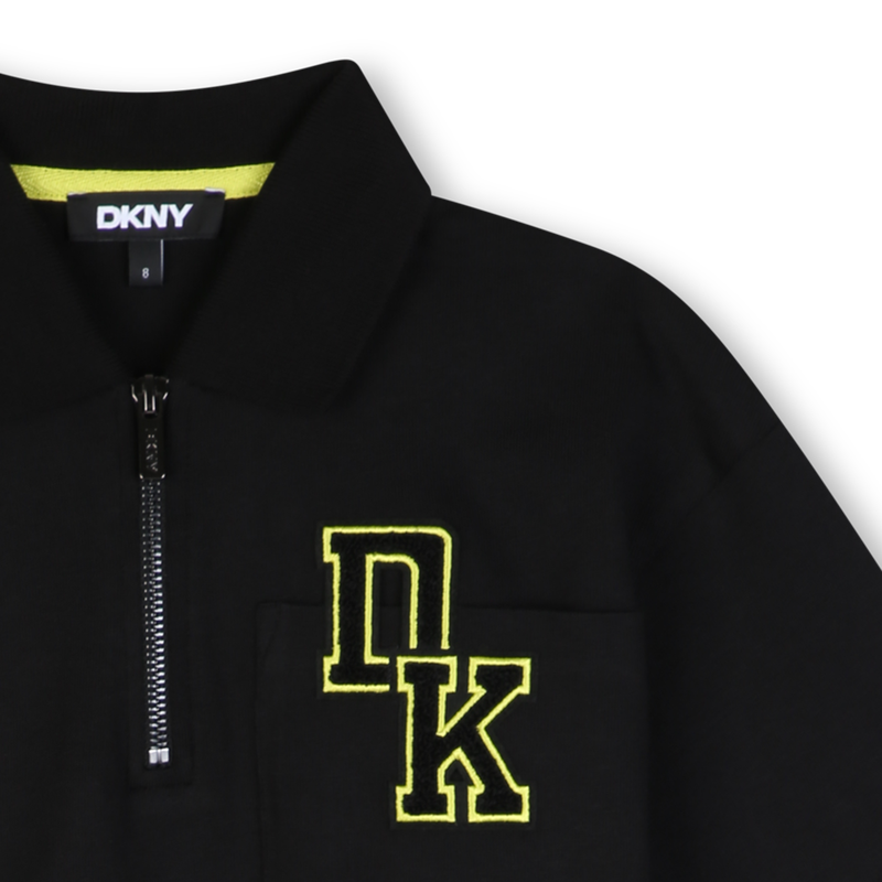 Polo de manga corta DKNY 
                        NI&Ntilde;O