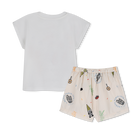 Conjunto de camiseta y pantal&oacute;n corto KENZO KIDS 
                    NI&Ntilde;O