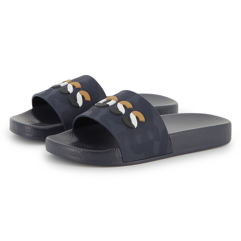 Chanclas con tira ancha BOSS 
                        NI&Ntilde;O