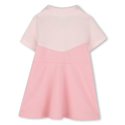 Vestido polo con apliques BOSS NI&Ntilde;A