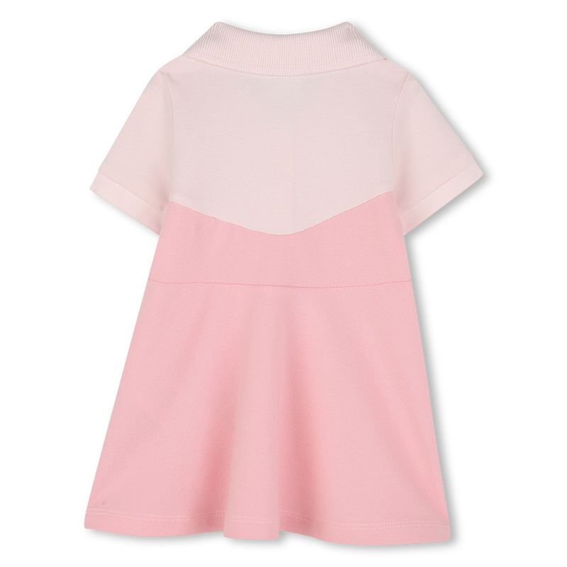 Vestido polo con apliques BOSS 
                        NI&Ntilde;A