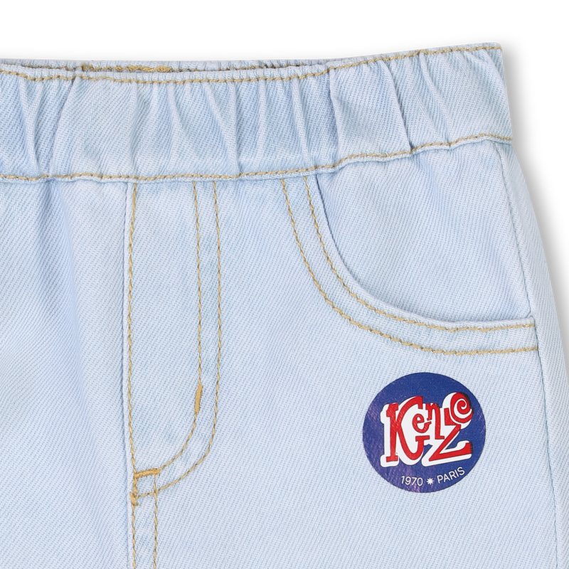 Pantal&oacute;n corto vaquero KENZO KIDS 
                        NI&Ntilde;O