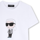 Camiseta de manga corta KARL LAGERFELD KIDS 
                    NI&Ntilde;O
