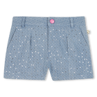 Pantalones cortos de mezclilla BILLIEBLUSH 
                    NI&Ntilde;A