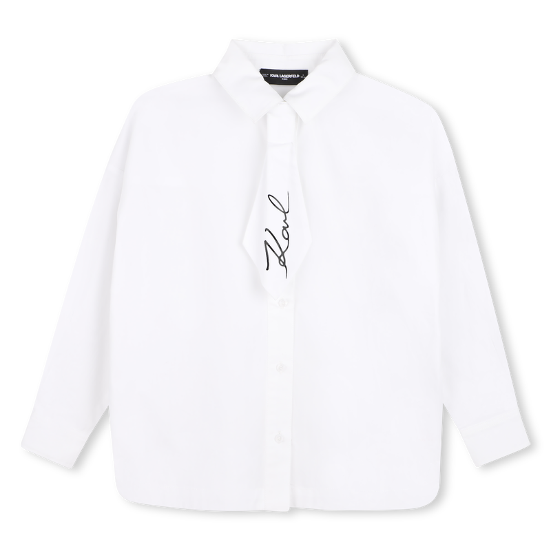 Camisa de mangas largas KARL LAGERFELD KIDS 
                        NI&Ntilde;A
