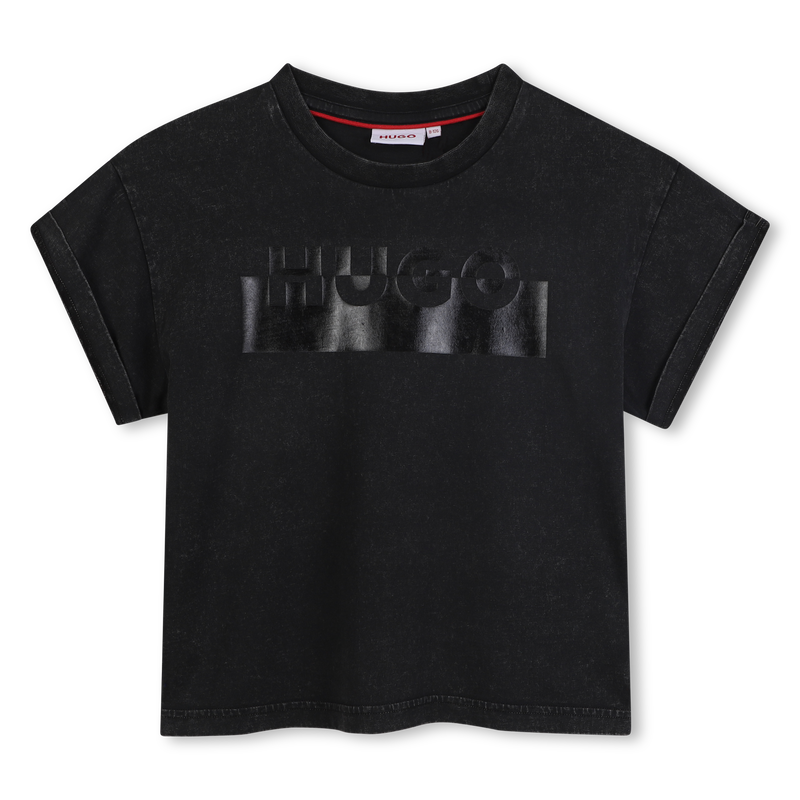 Camiseta de manga corta HUGO 
                        NI&Ntilde;A