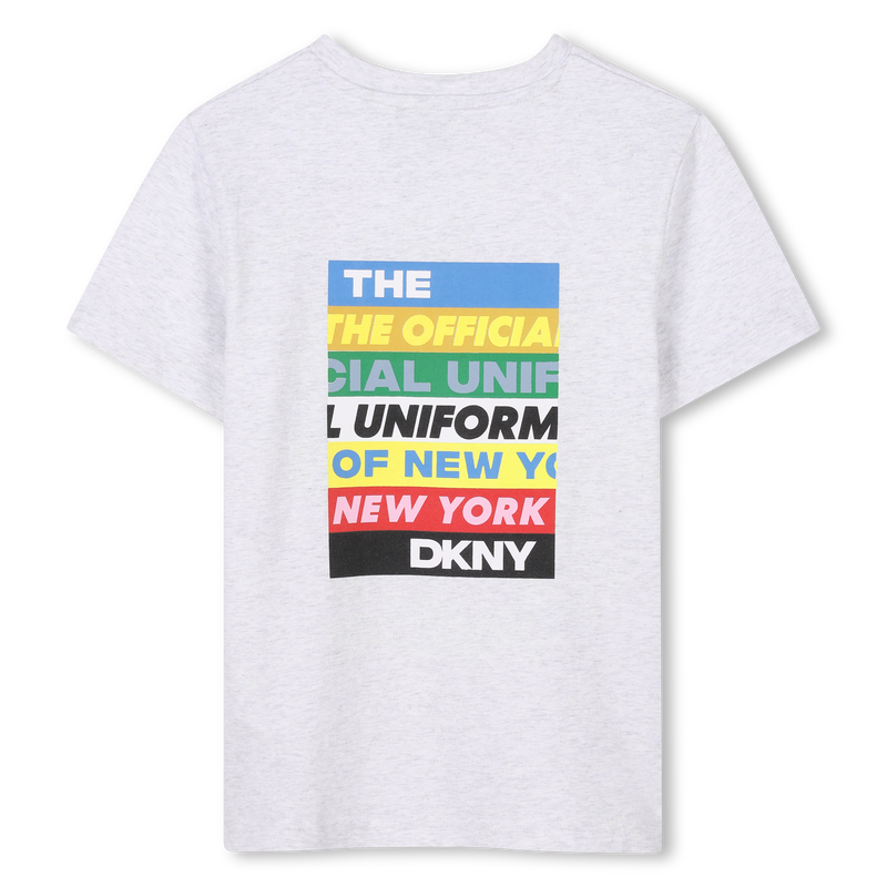 Camiseta de manga corta DKNY 
                        NI&Ntilde;O