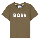 Camiseta de mangas cortas, BEIG OSCURO, hi-res