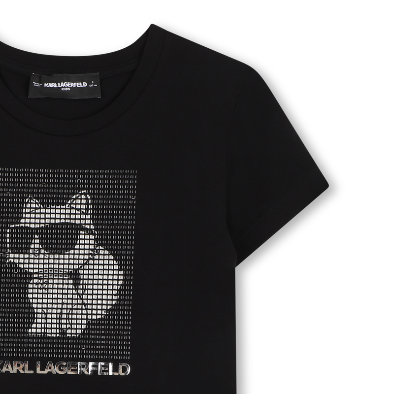 CAMISETA DE MANGA CORTA KARL LARGERFELD KIDS 
                        NIÑA