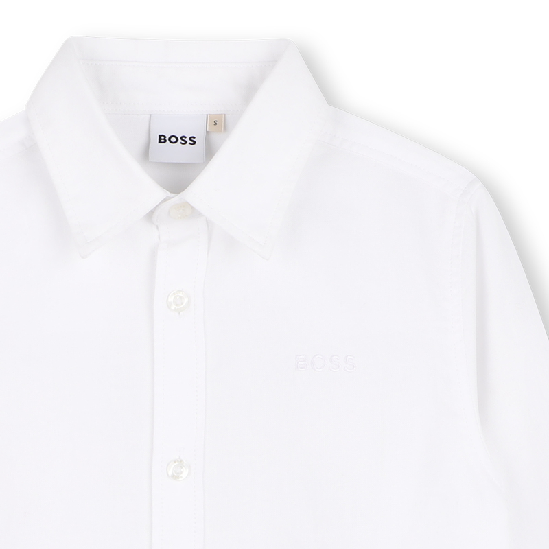 Camisa de mangas largas BOSS 
                        NI&Ntilde;O