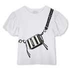 Camiseta con mangas fantas&iacute;a MARC JACOBS 
                    NI&Ntilde;A
