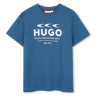 Camiseta de mangas cortas, AZUL, hi-res