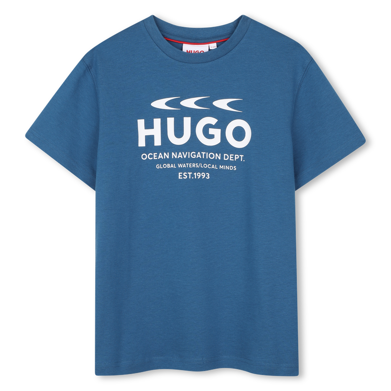 Camiseta de mangas cortas HUGO 
                        NI&Ntilde;O