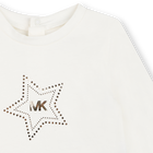 Conjunto de c&aacute;rdigan, camiseta y falda MICHAEL KORS 
                    NI&Ntilde;A
