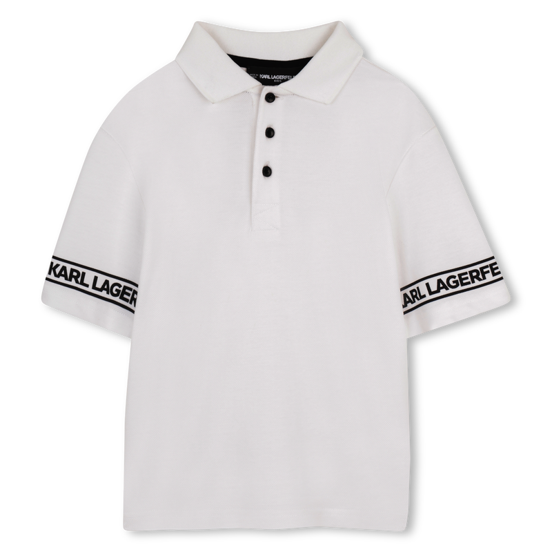 POLO DE MANGA CORTA KARL LAGERFELD KIDS 
                        NI&Ntilde;O